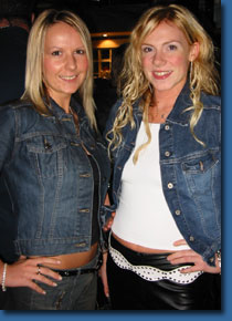 Donna (left, with Nicola)